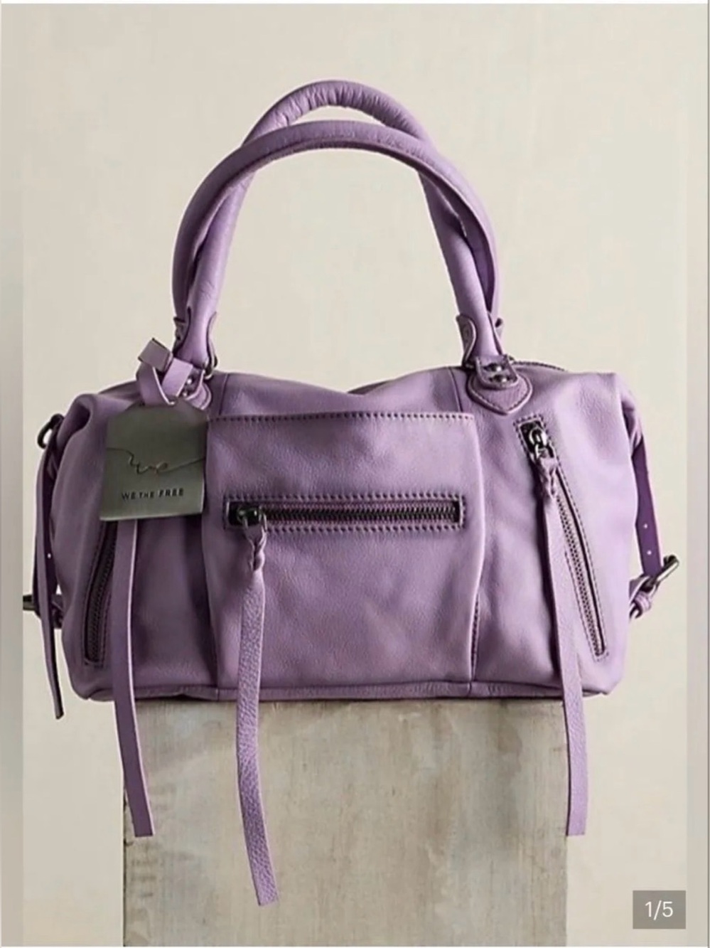 Free People We the Free Baby Emerson Tote Bag Lilac